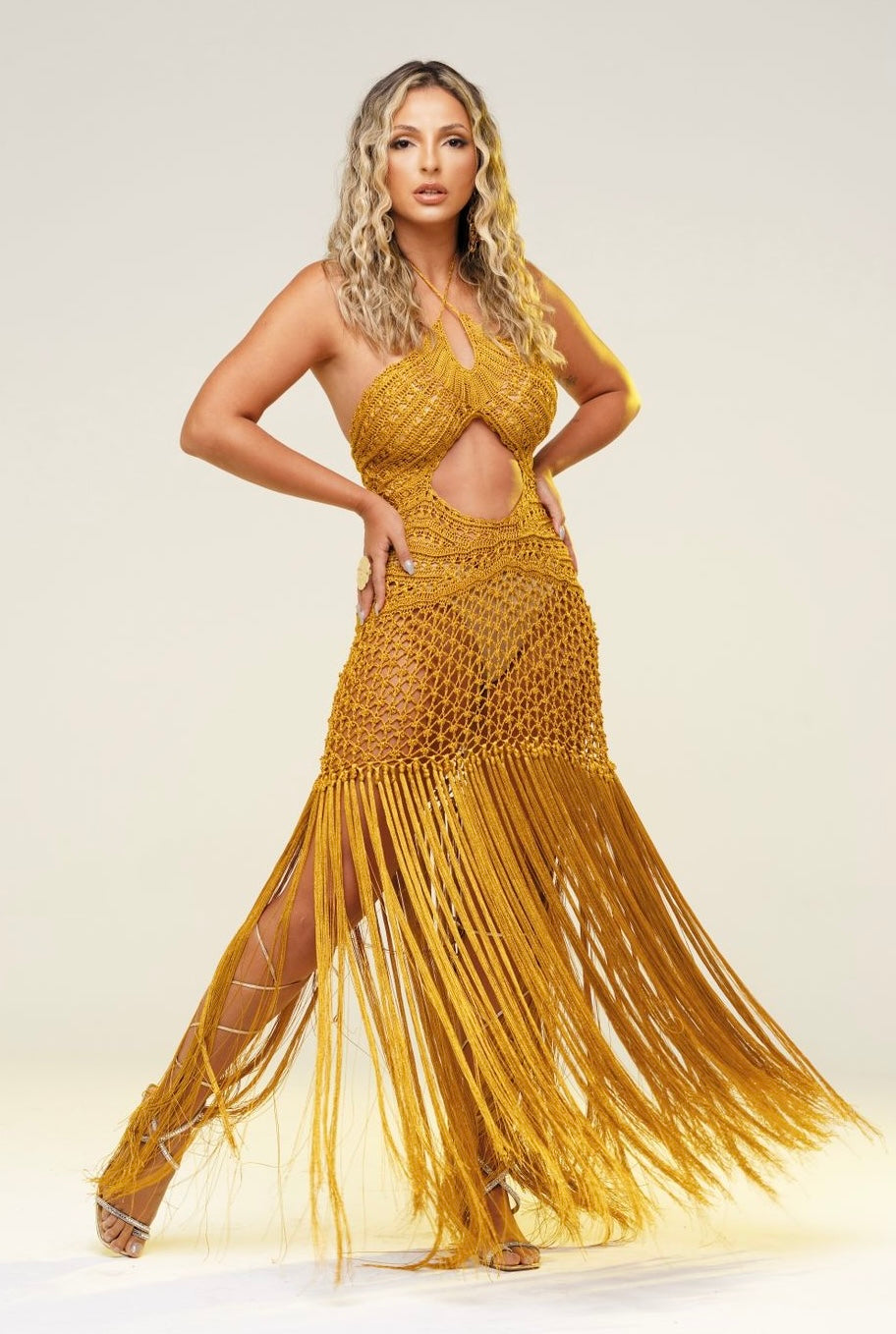 Vestido Peixe Dourado