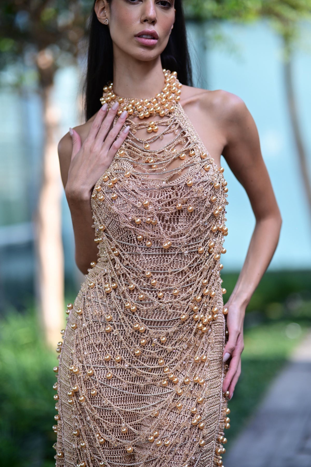 Vestido Diamantina Longo
