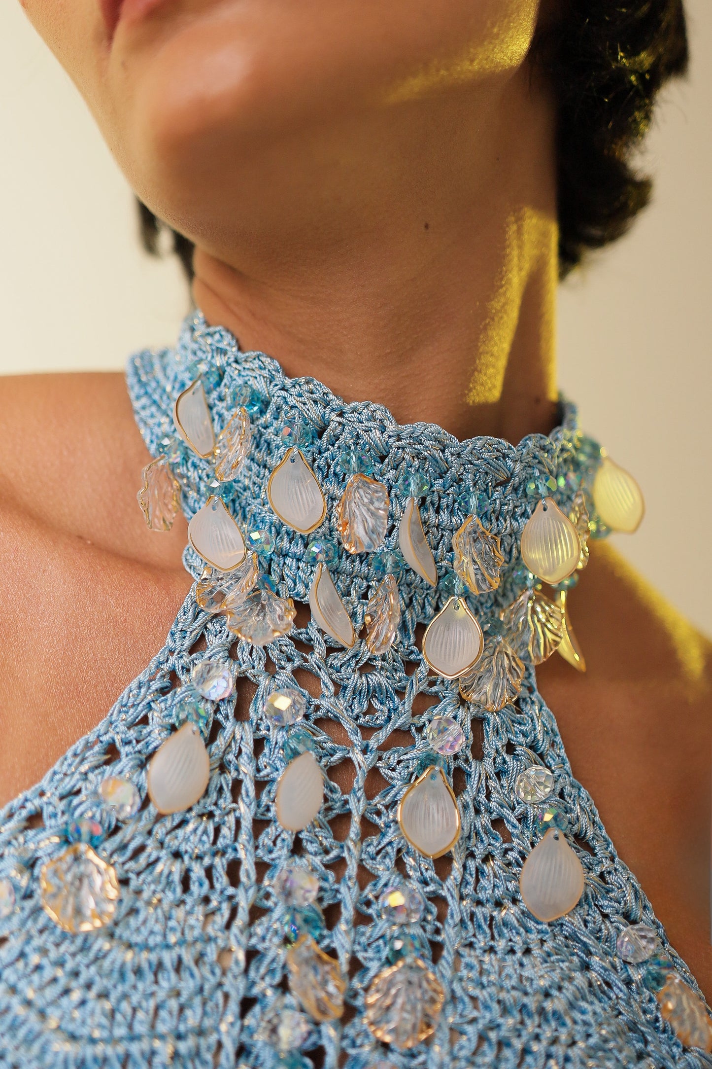Vestido Dorys Longo Bordado