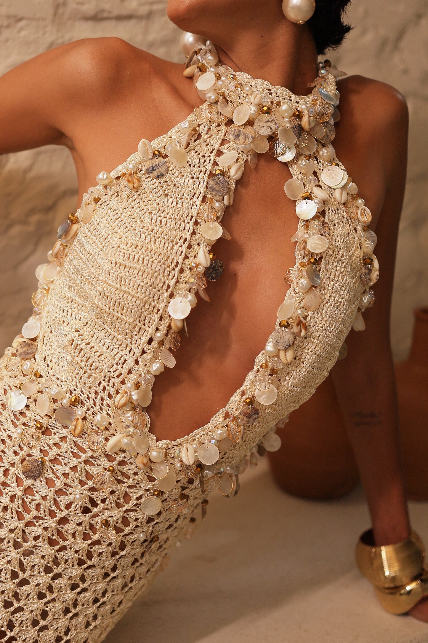 Vestido Alvorada Bordado