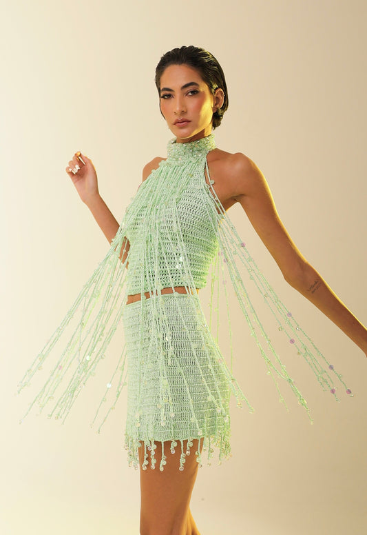 Conjunto Cristal Franja