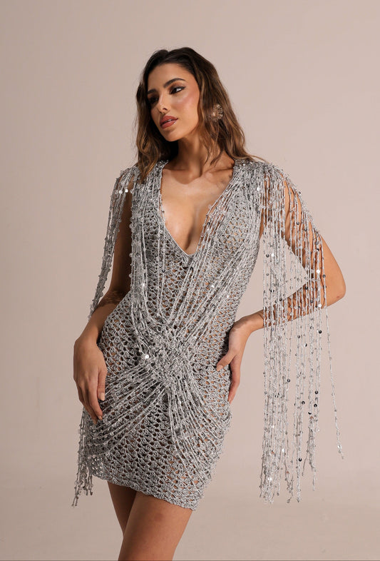 Vestido Celeste