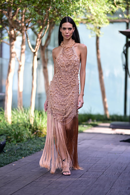 Vestido Diamantina Longo